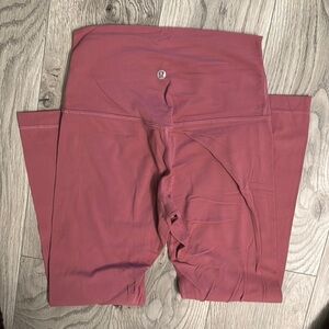 lululemon Pink Leggings 22”